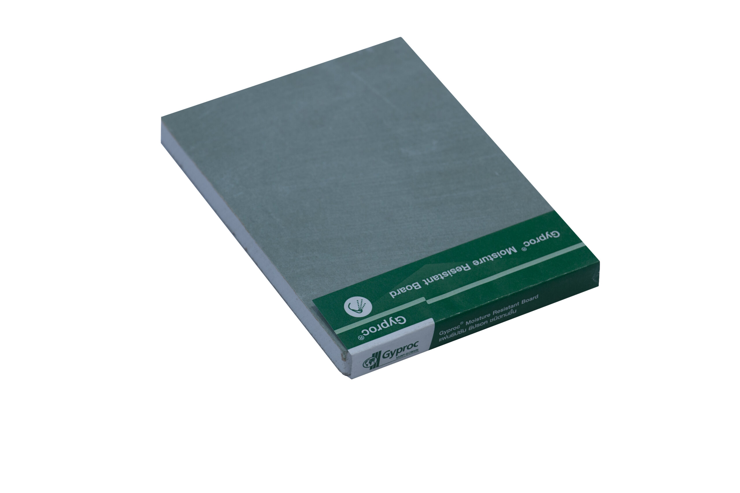 gyproc moisture-resistant 12mm board with green cover