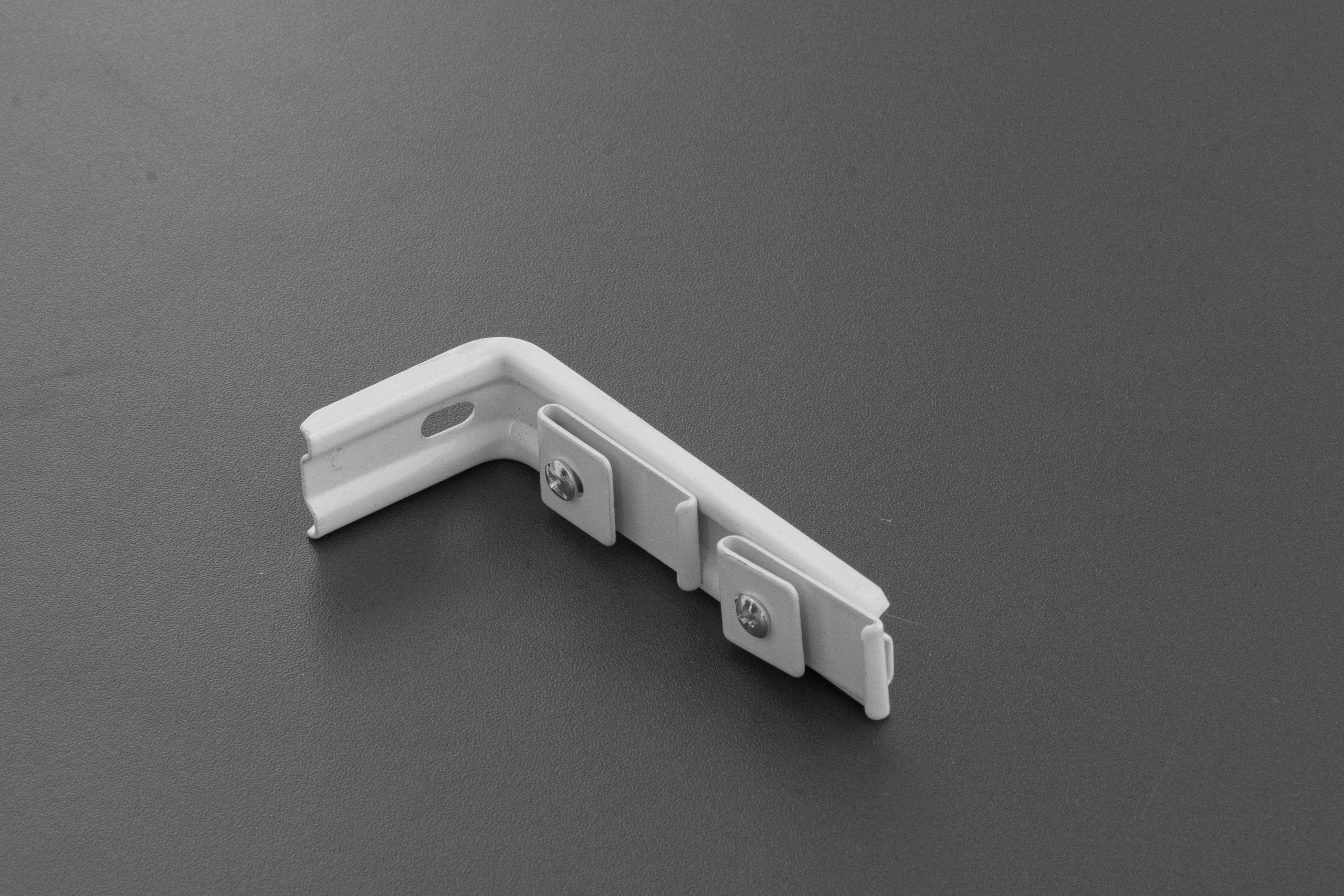 Light Duty Curtain Track, Double Wall Bracket