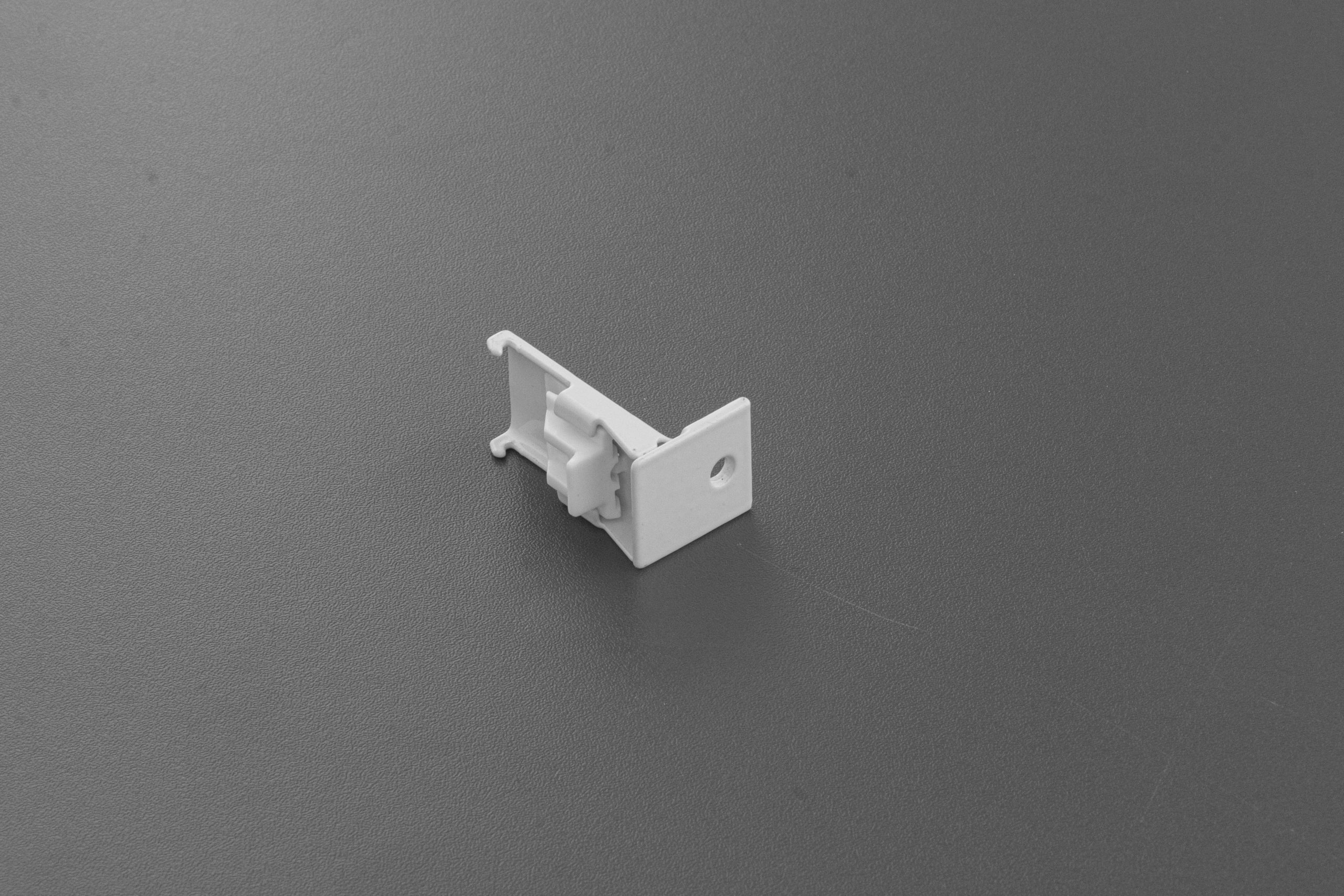 Heavy Duty Curtain Track, Single Wall Bracket